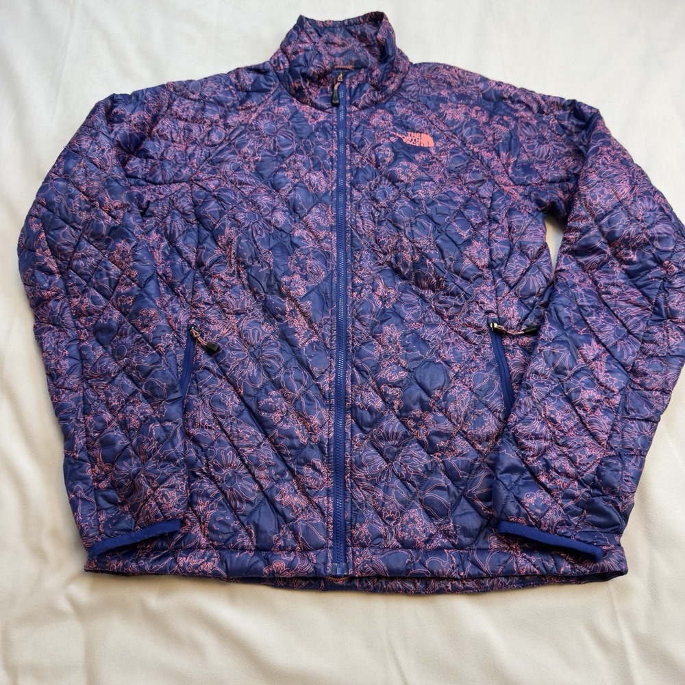 The North Face Women's Thermoball Jacket Size Small Floral‎ Pattern